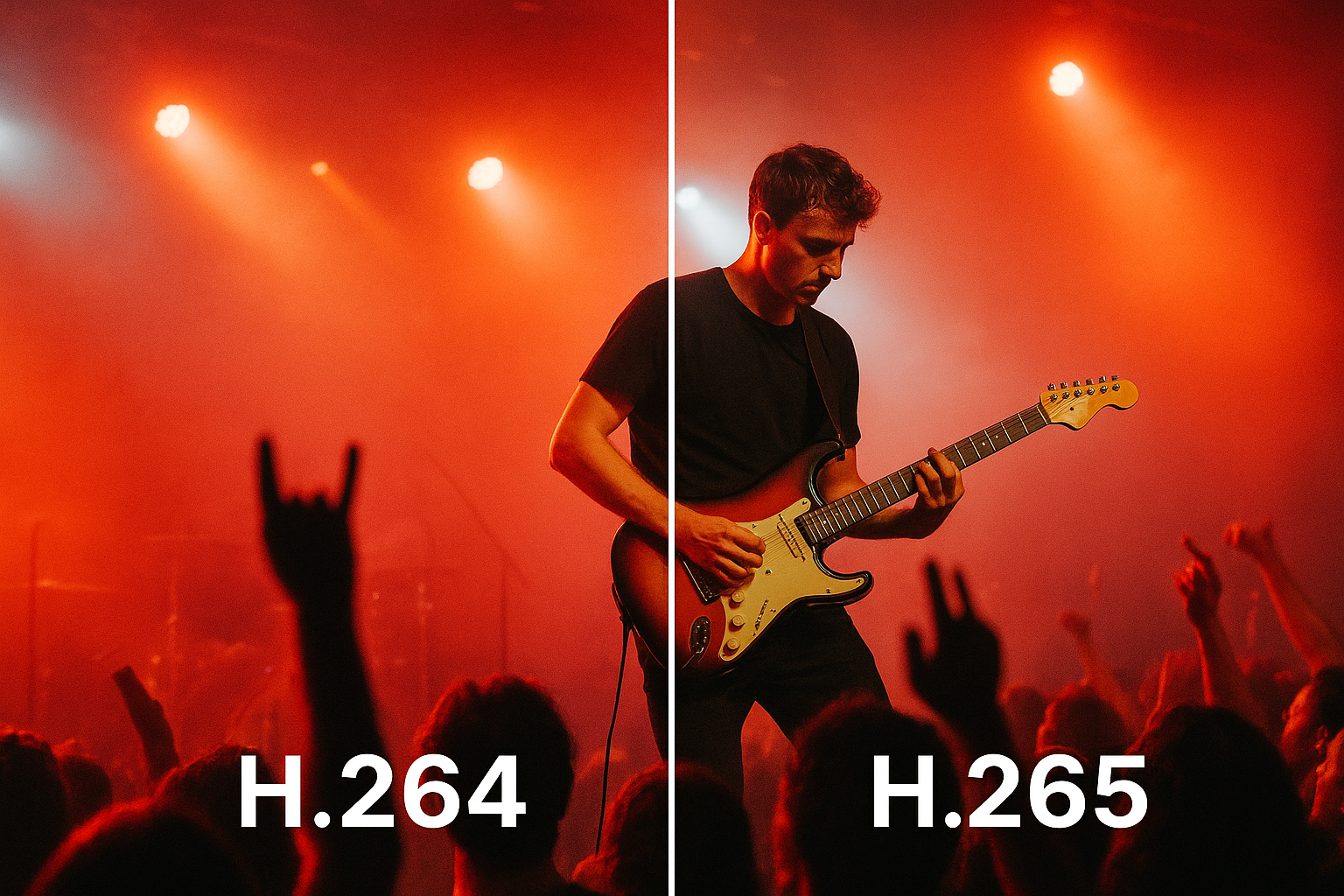 Compression, bitrate, and quality in real footage