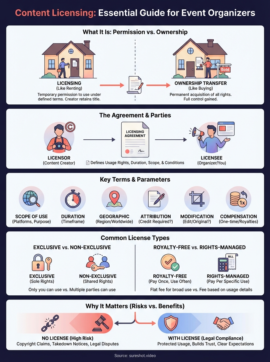 content licensing definition infographic