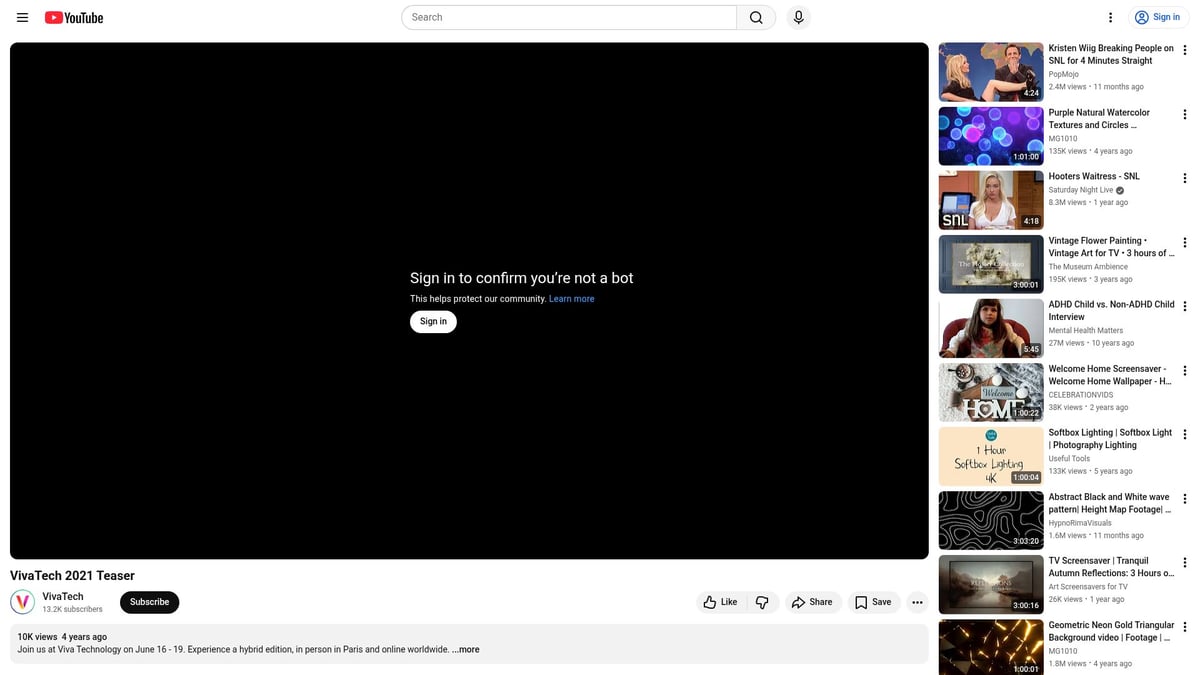 Top 10 Event Videos To Inspire Your Next Big Occasion 2026 - VivaTech Teaser 2021