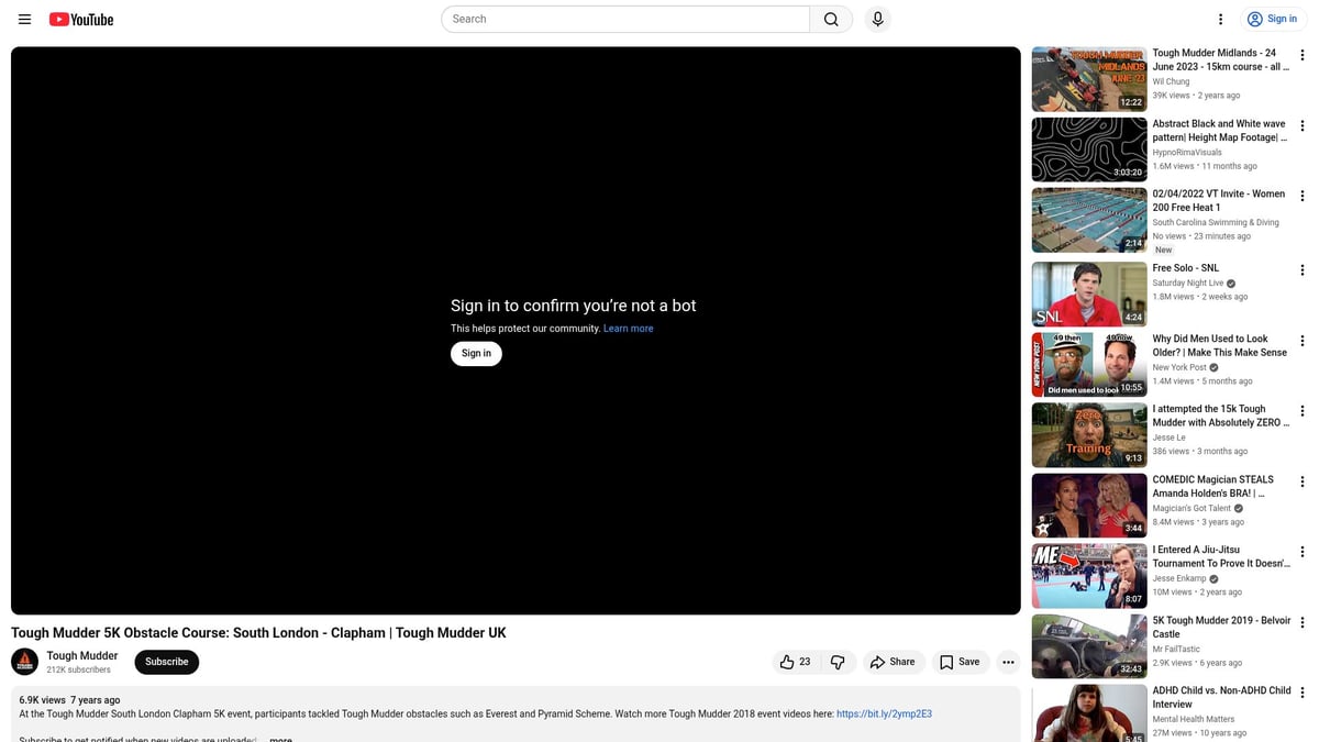 Top 10 Event Videos To Inspire Your Next Big Occasion 2026 - Tough Mudder 5K Obstacle Course: South London