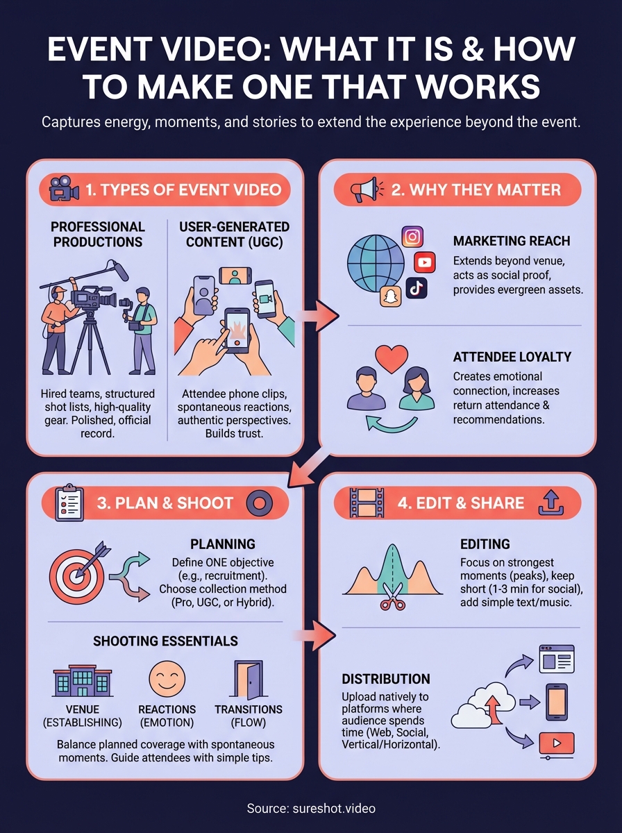 event video infographic