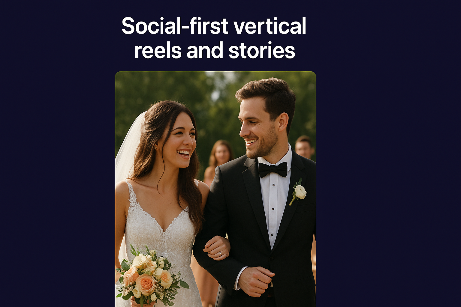 4. Social-first vertical reels and stories