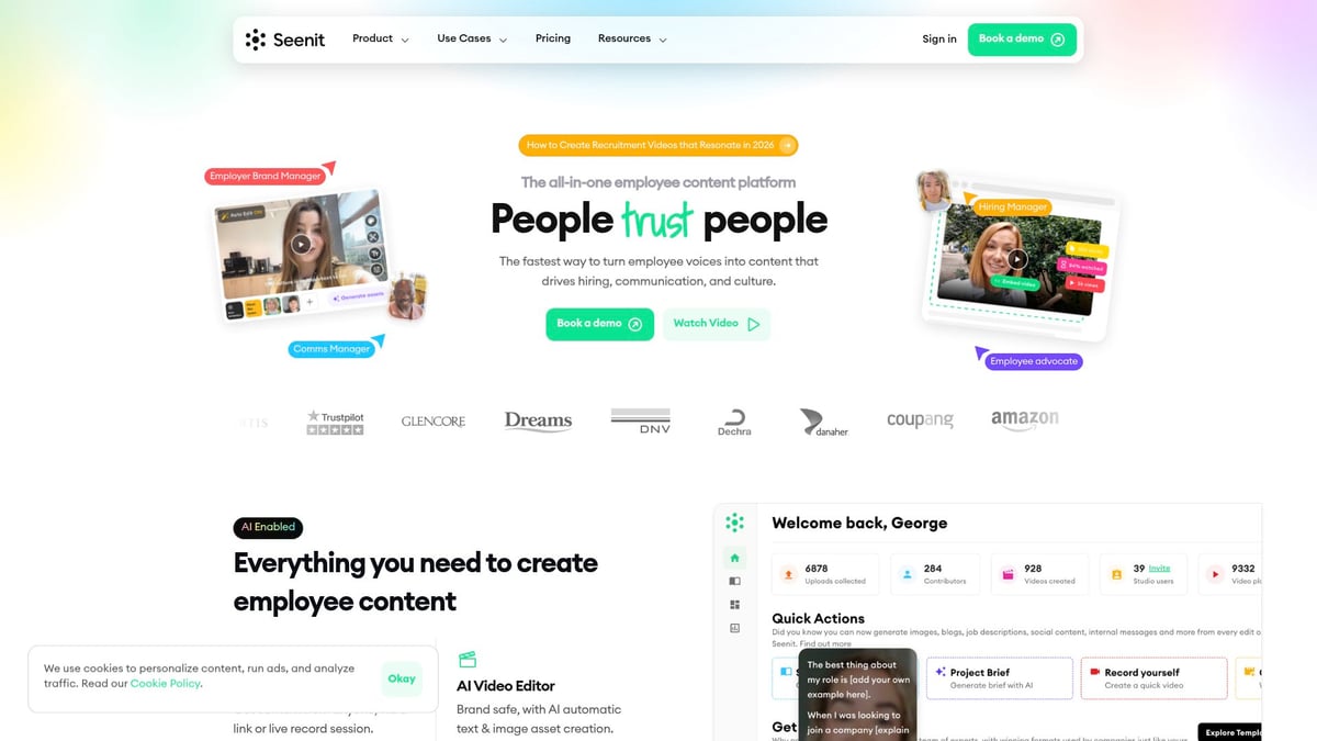 7 Essential User Generated Video Platform For Events in 2026 - Seenit