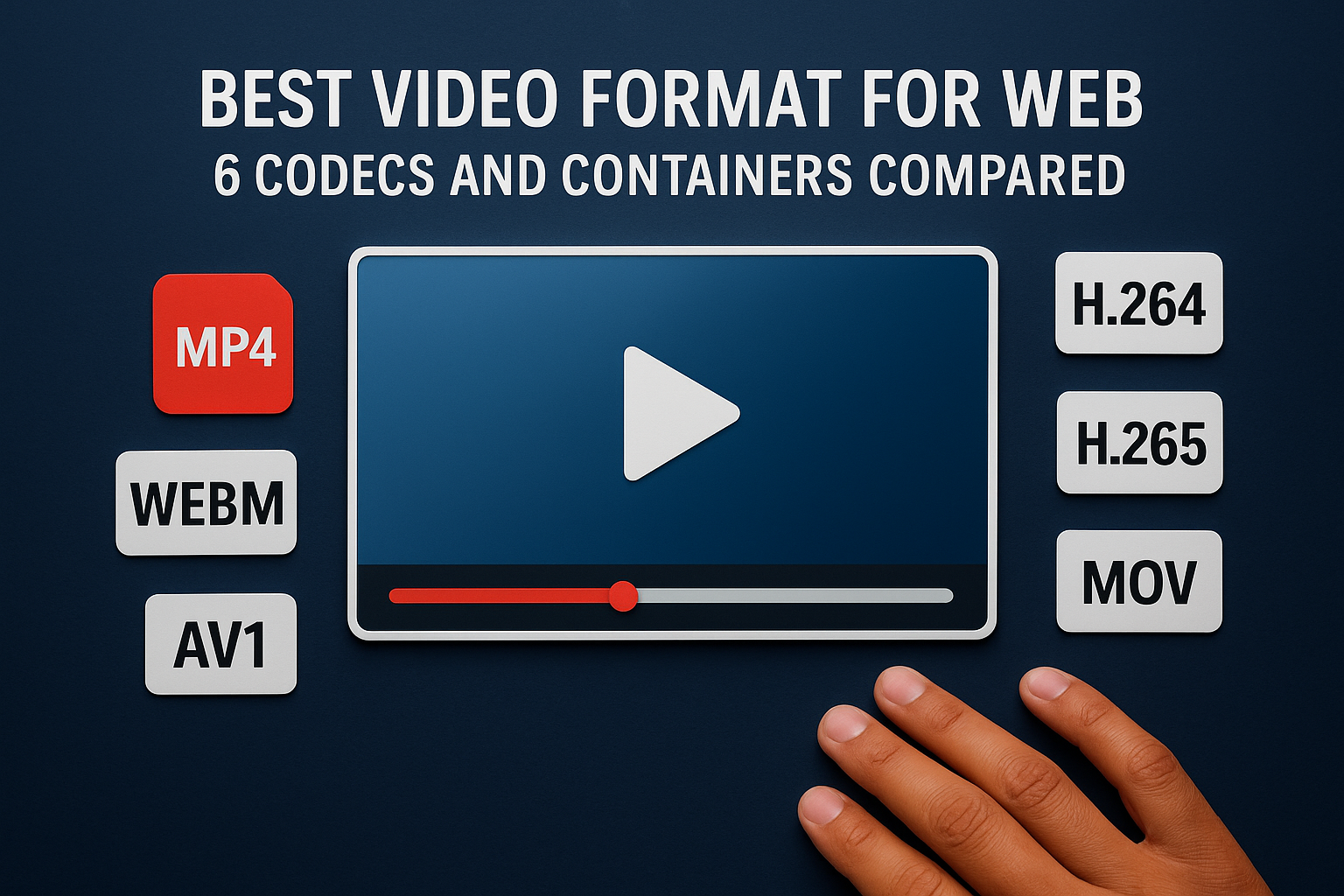 Best Video Format for Web: 6 Codecs and Containers Compared