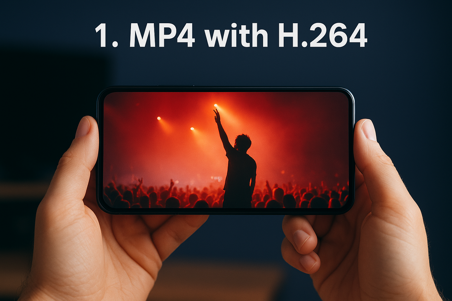 1. MP4 with H.264
