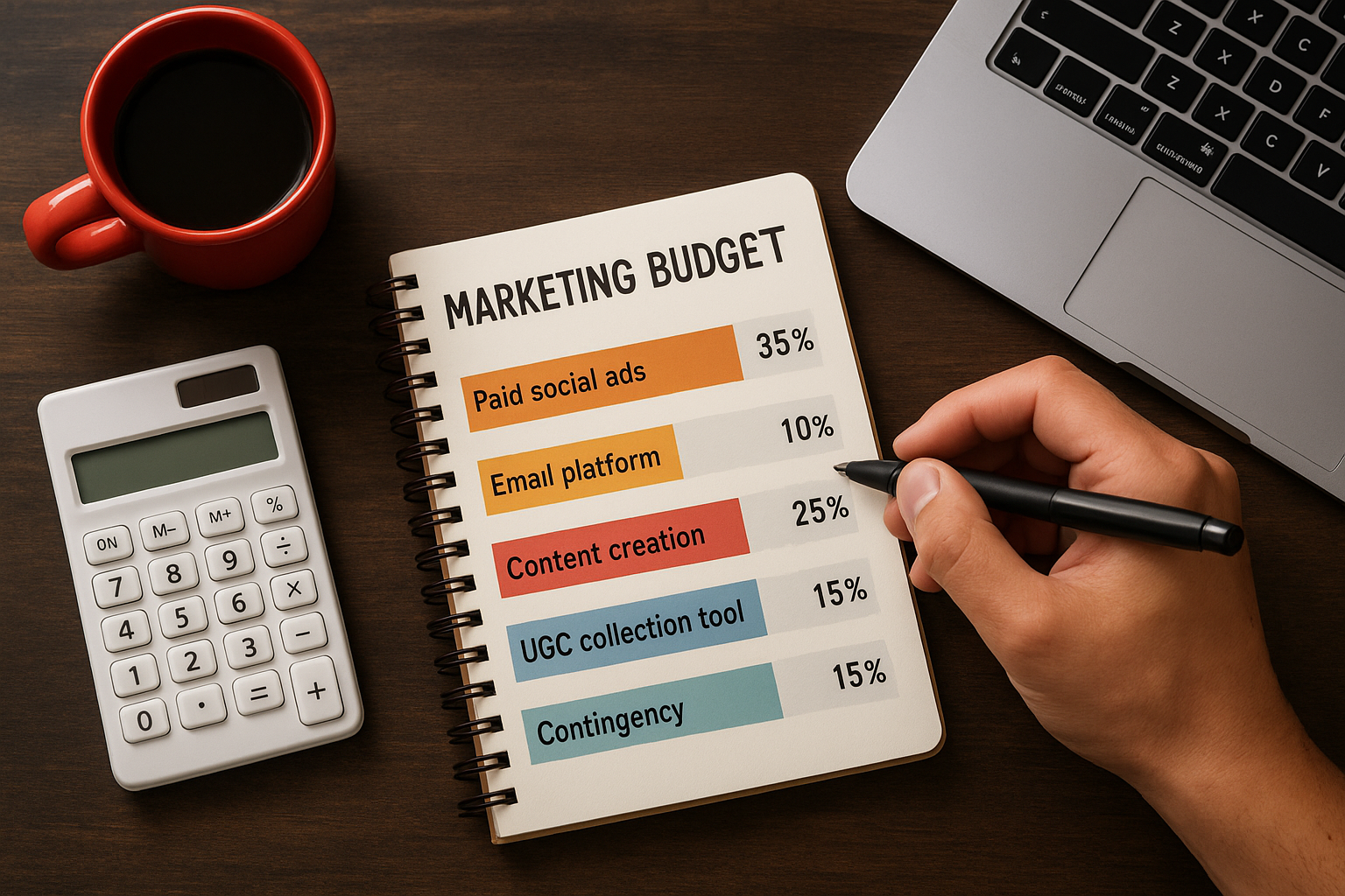 Allocate your marketing budget