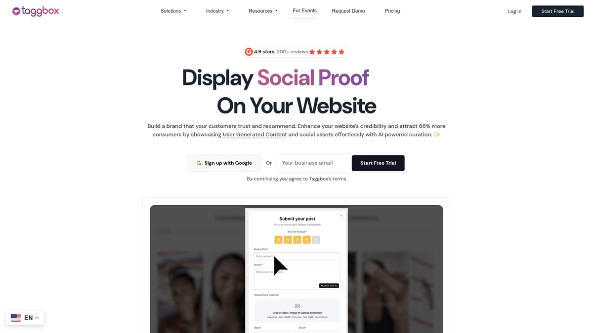 7 Essential UGC Video Platform for Festivals Picks in 2026 - Taggbox