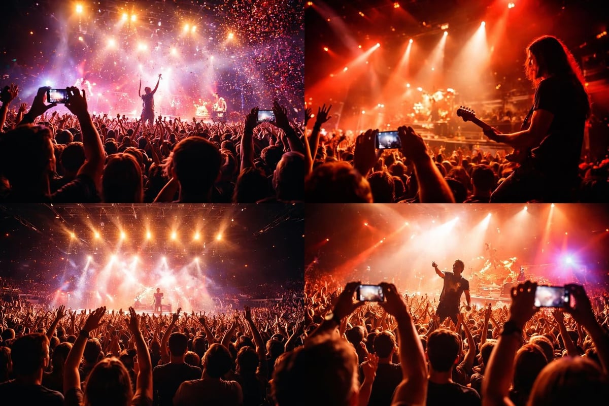 Concert attendee perspectives