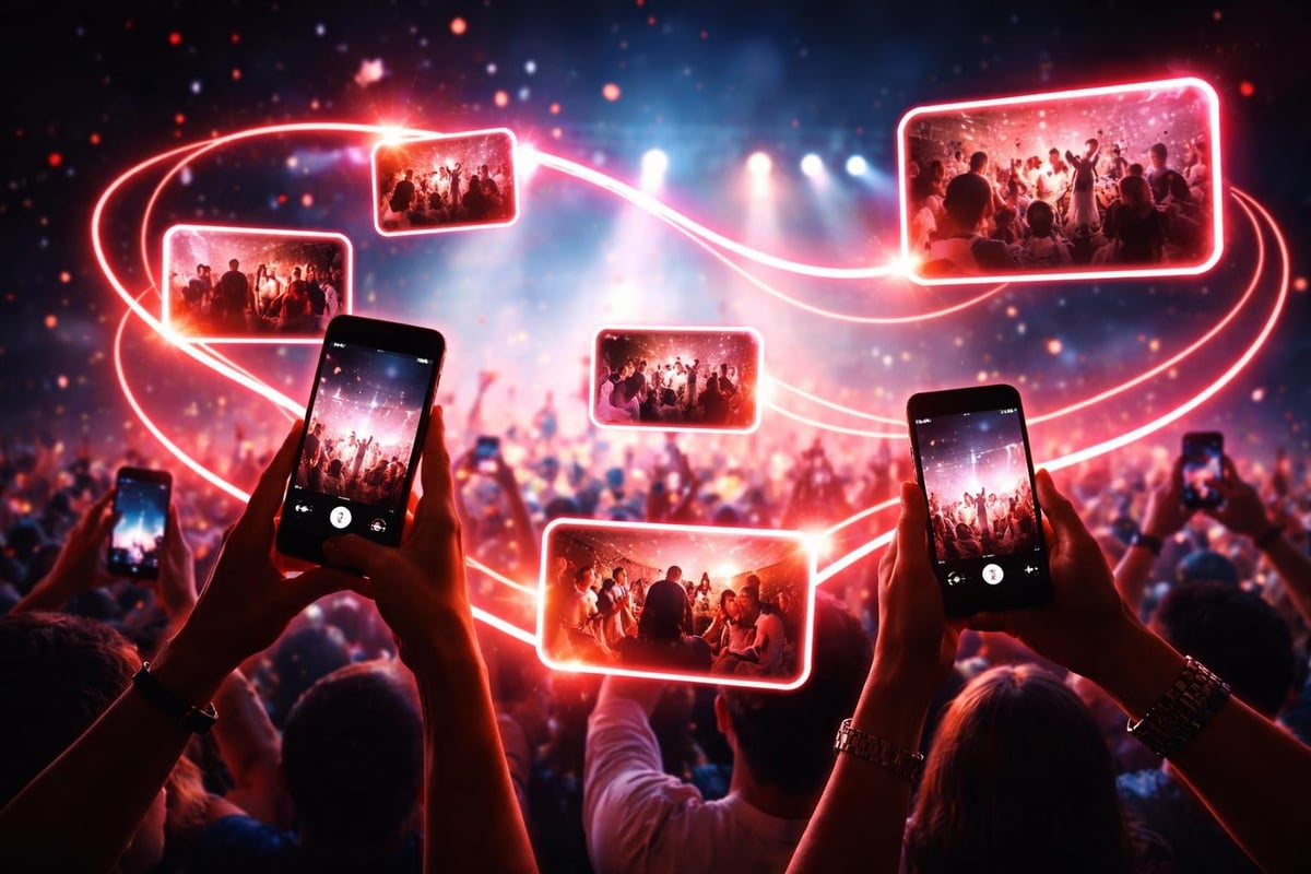 User-generated content flow