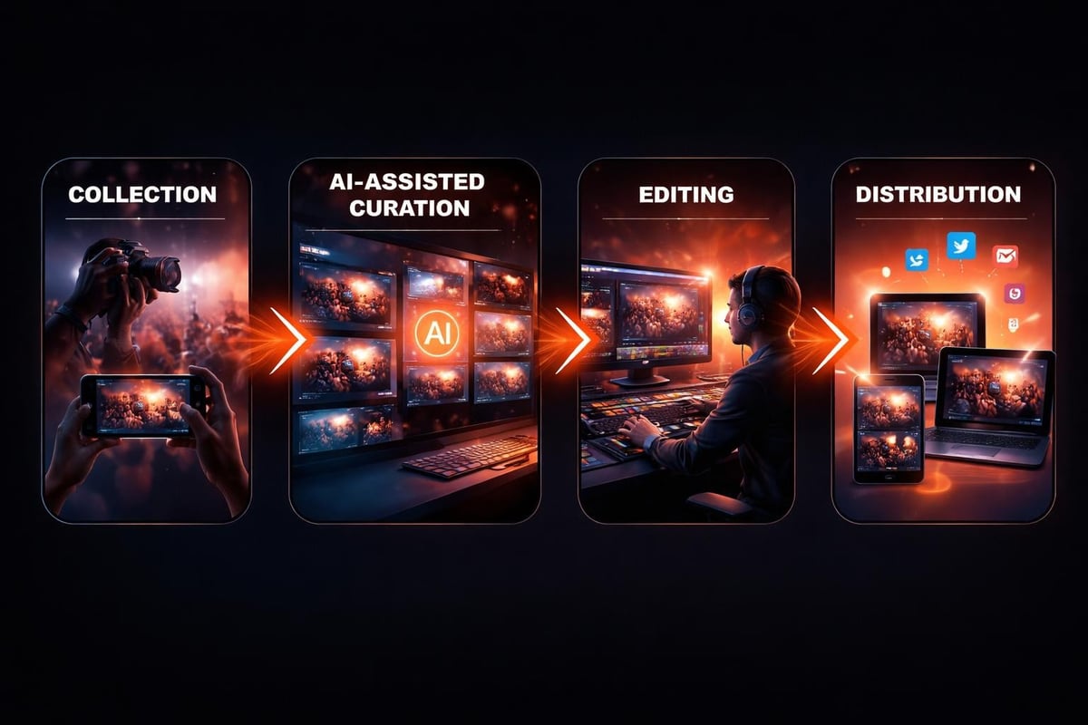 Video workflow automation