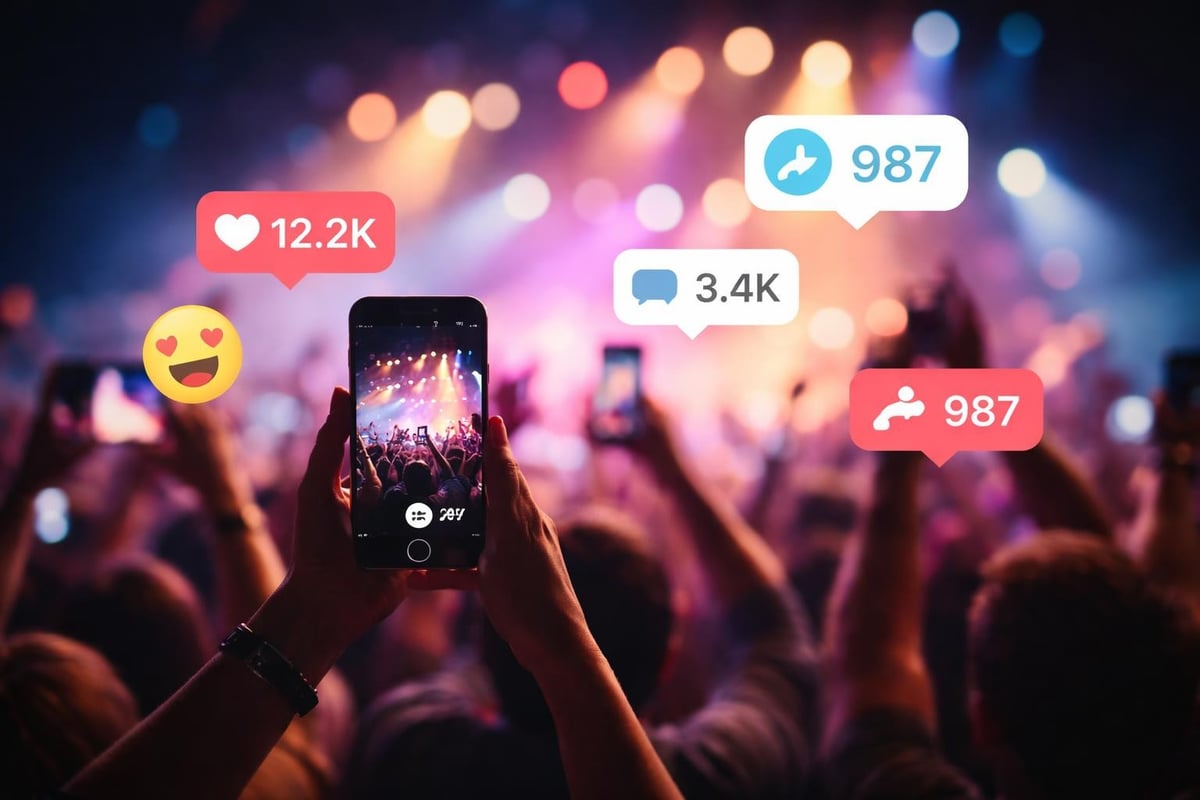 Social media organic reach