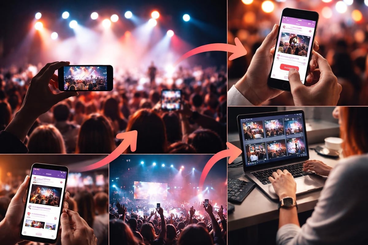 Real-time event content