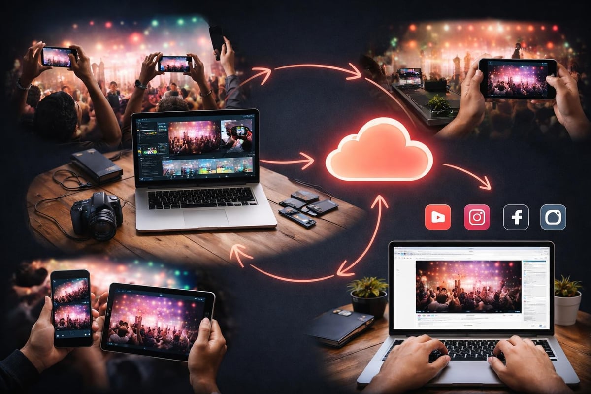 Video hosting workflow