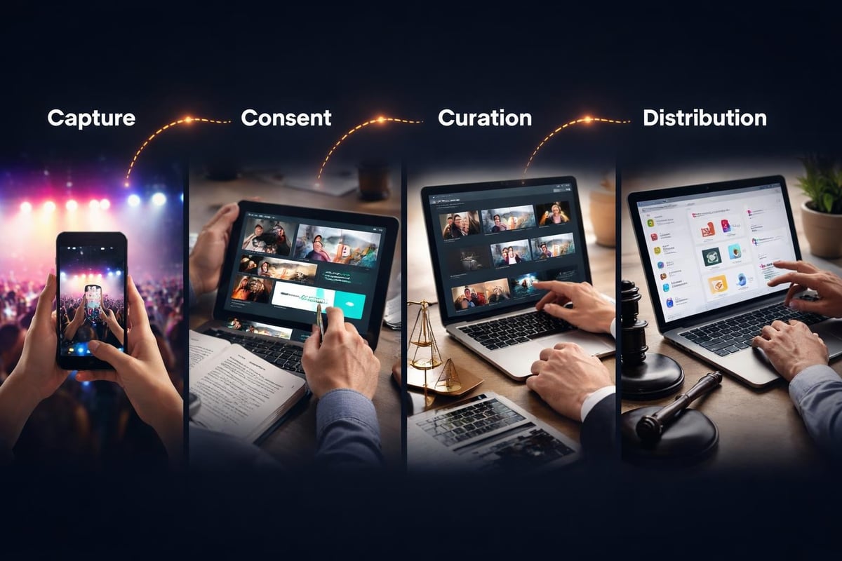 Content rights workflow
