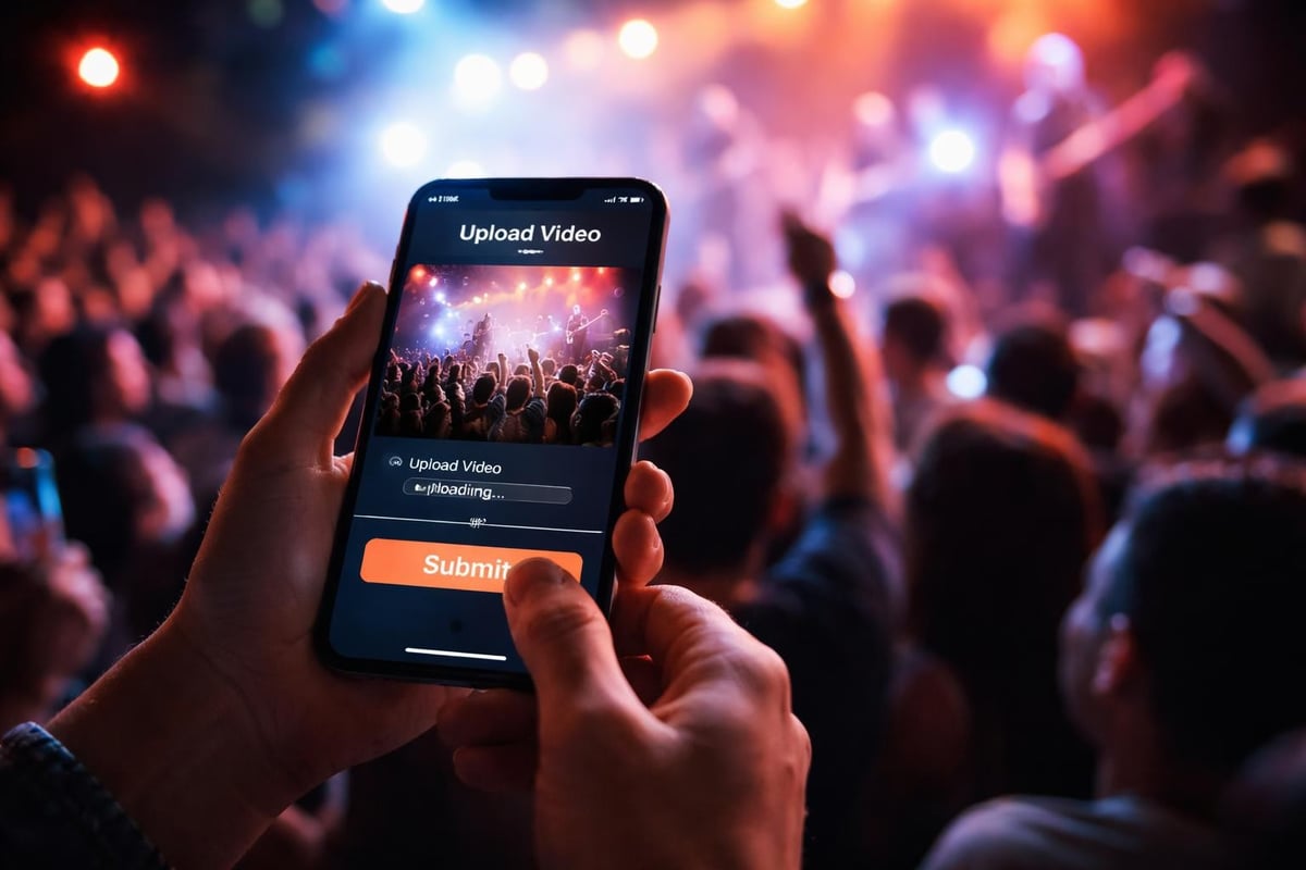 Mobile upload process