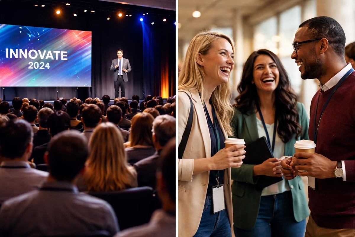 Comparison of professional vs attendee-captured moments