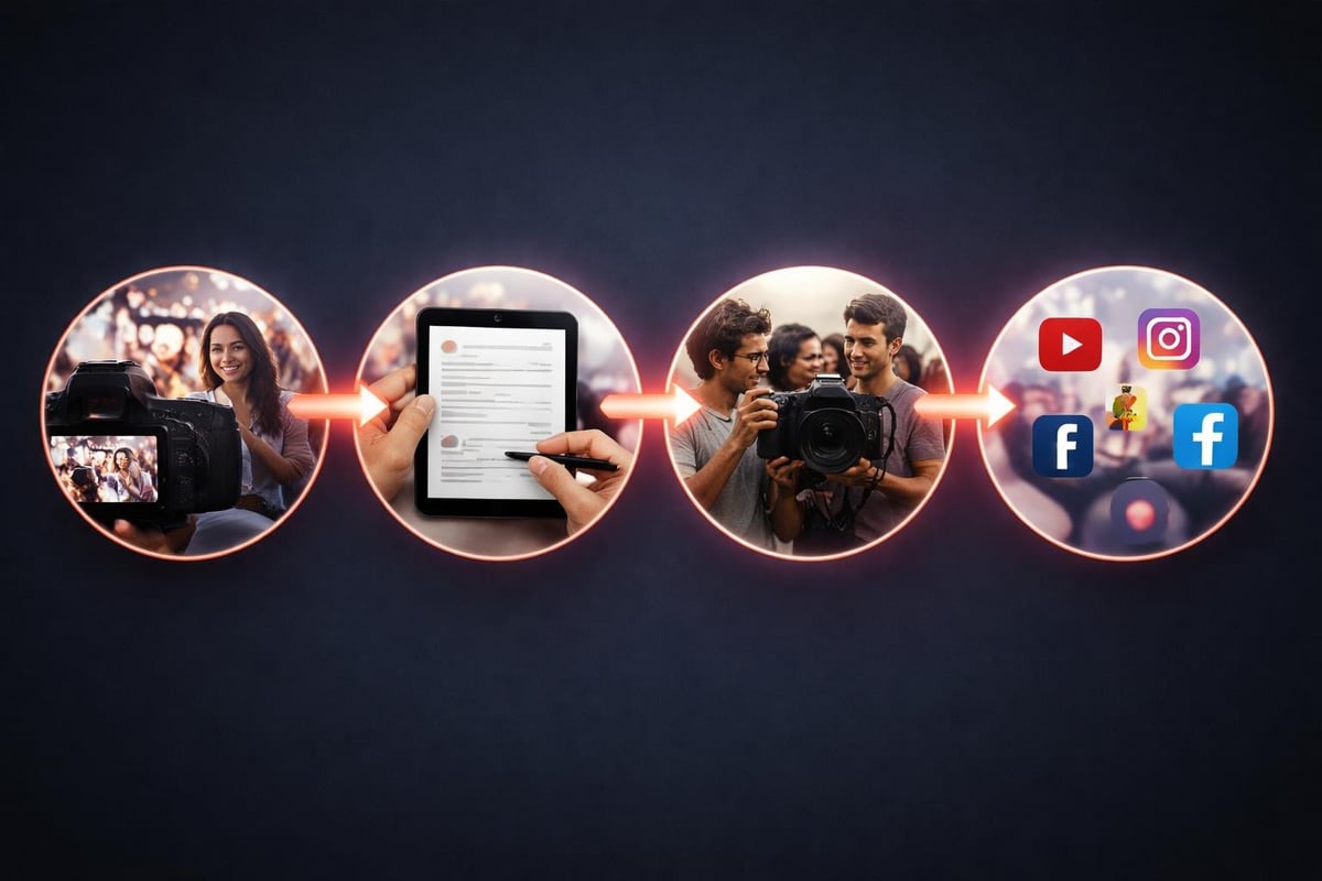 Content rights workflow