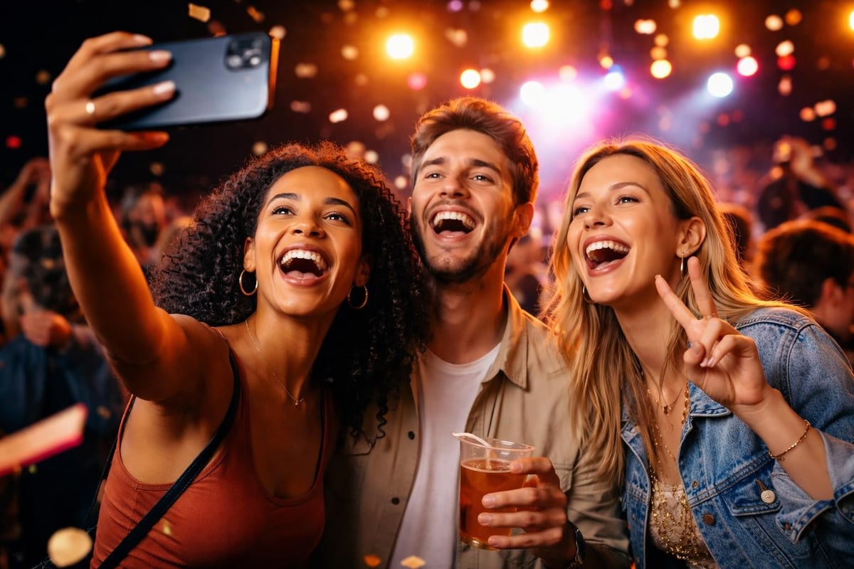 Event attendee content creation psychology