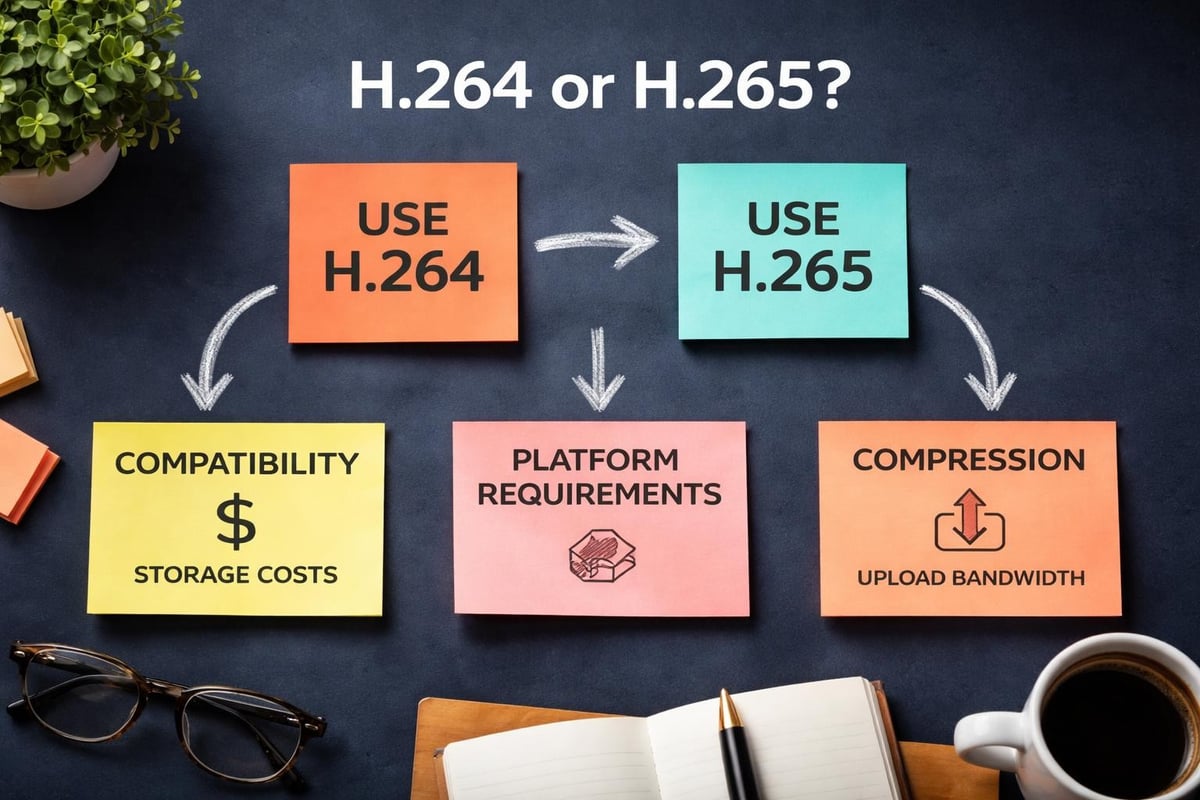 Video format decision tree
