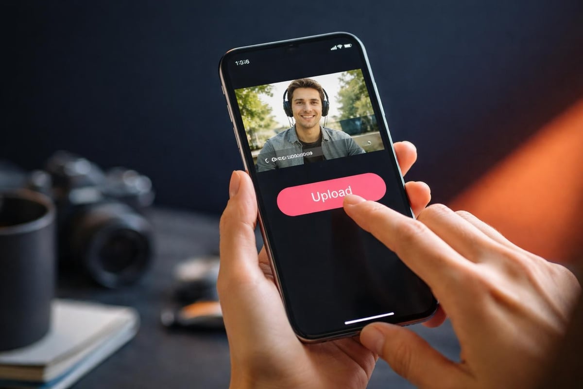 Simple video submission workflow