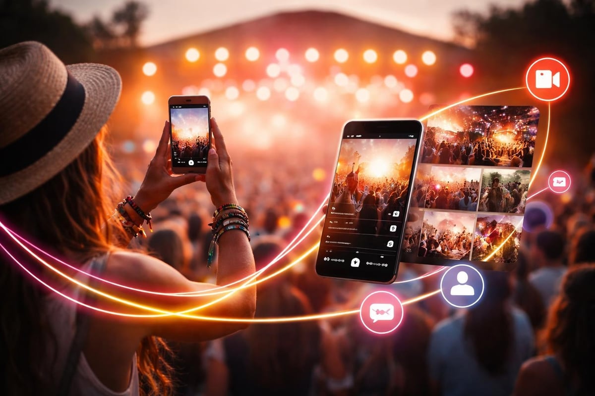 Festival content ecosystem