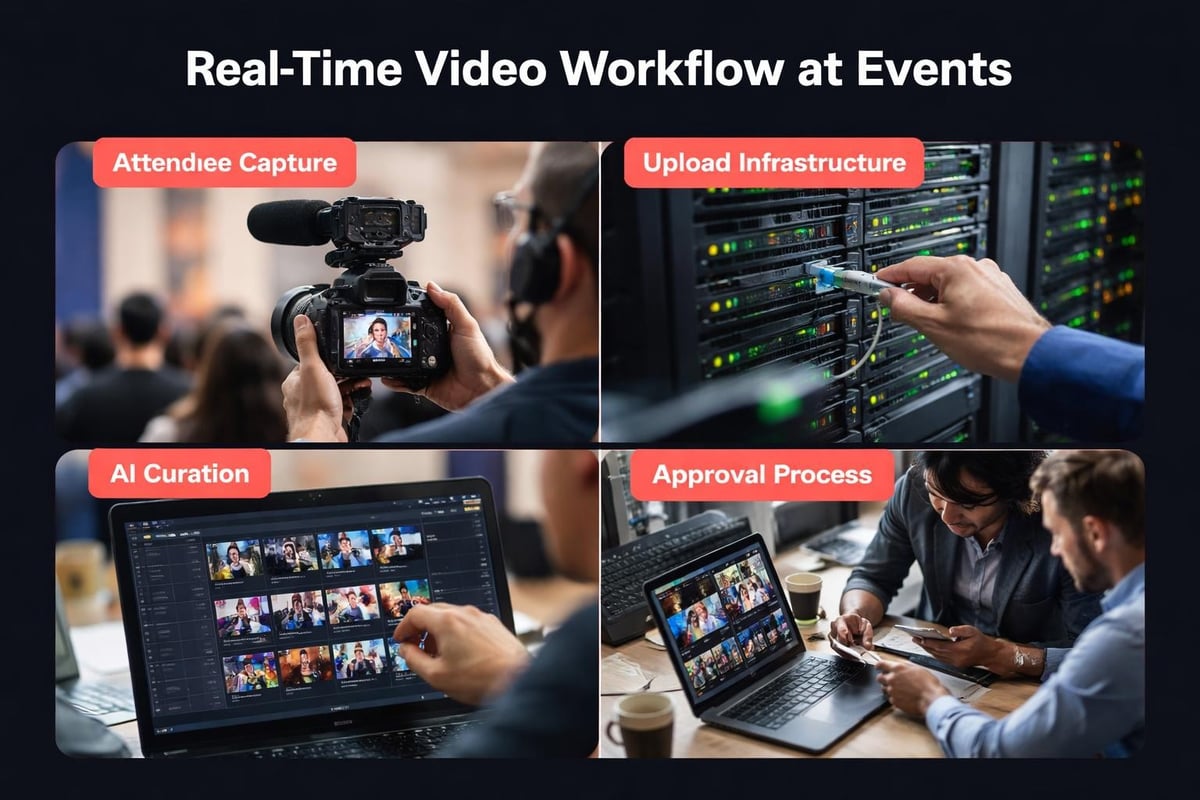 Event video workflow setup