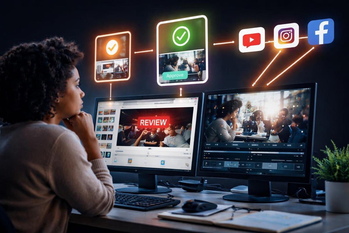 Video quality curation process