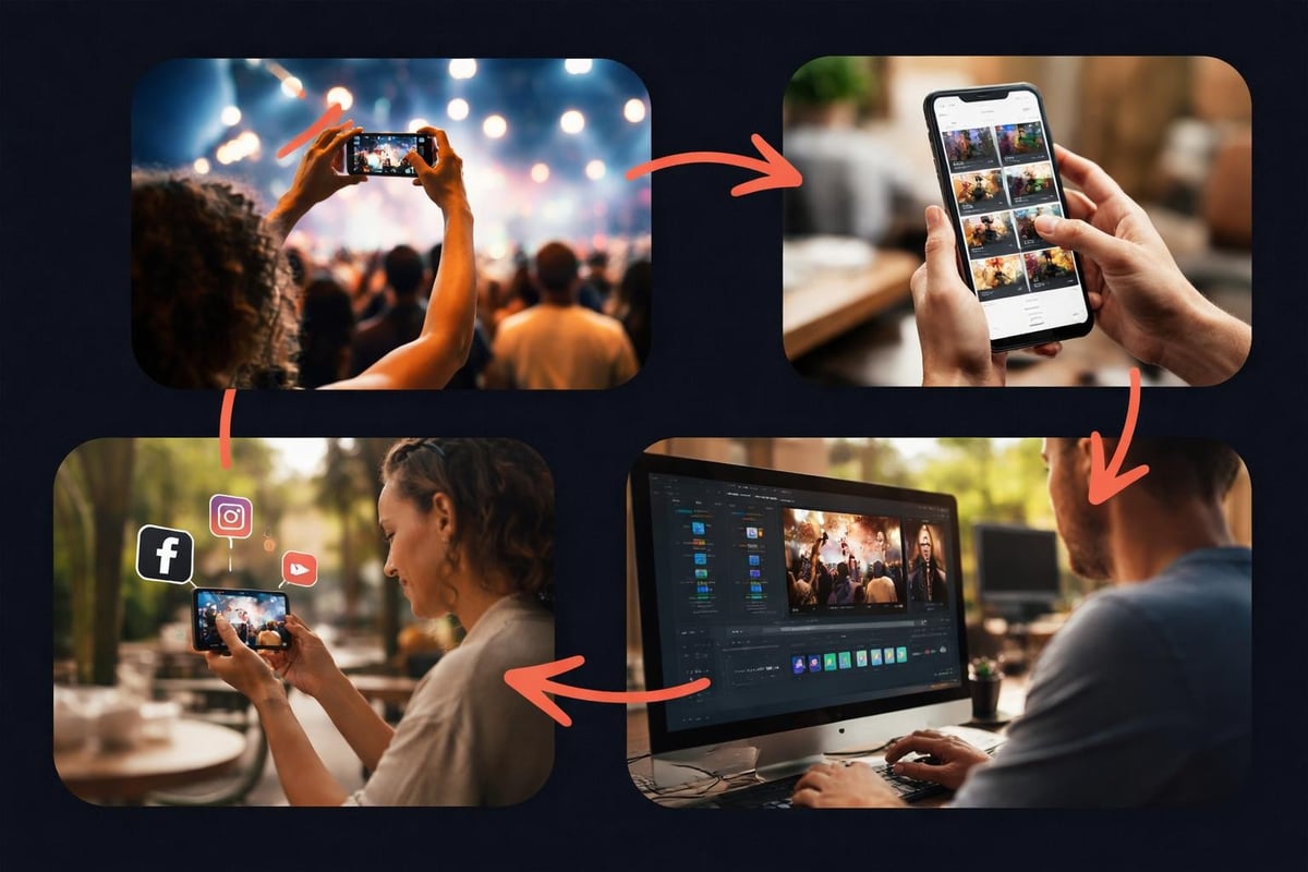 User-generated video workflow