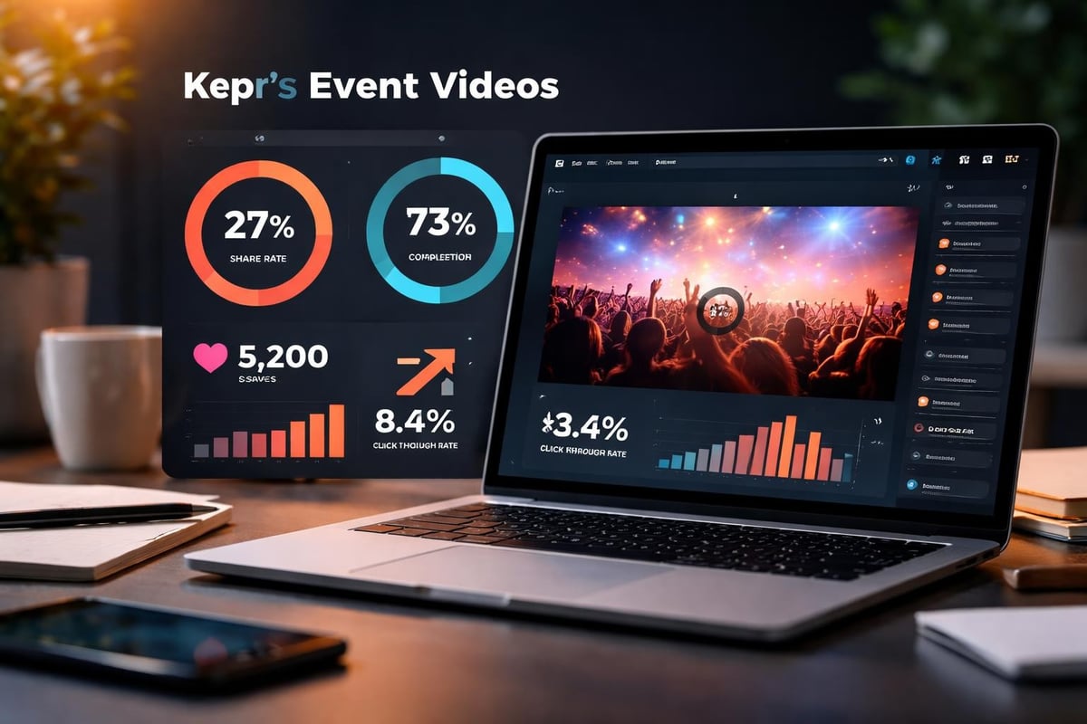 Video sharing metrics