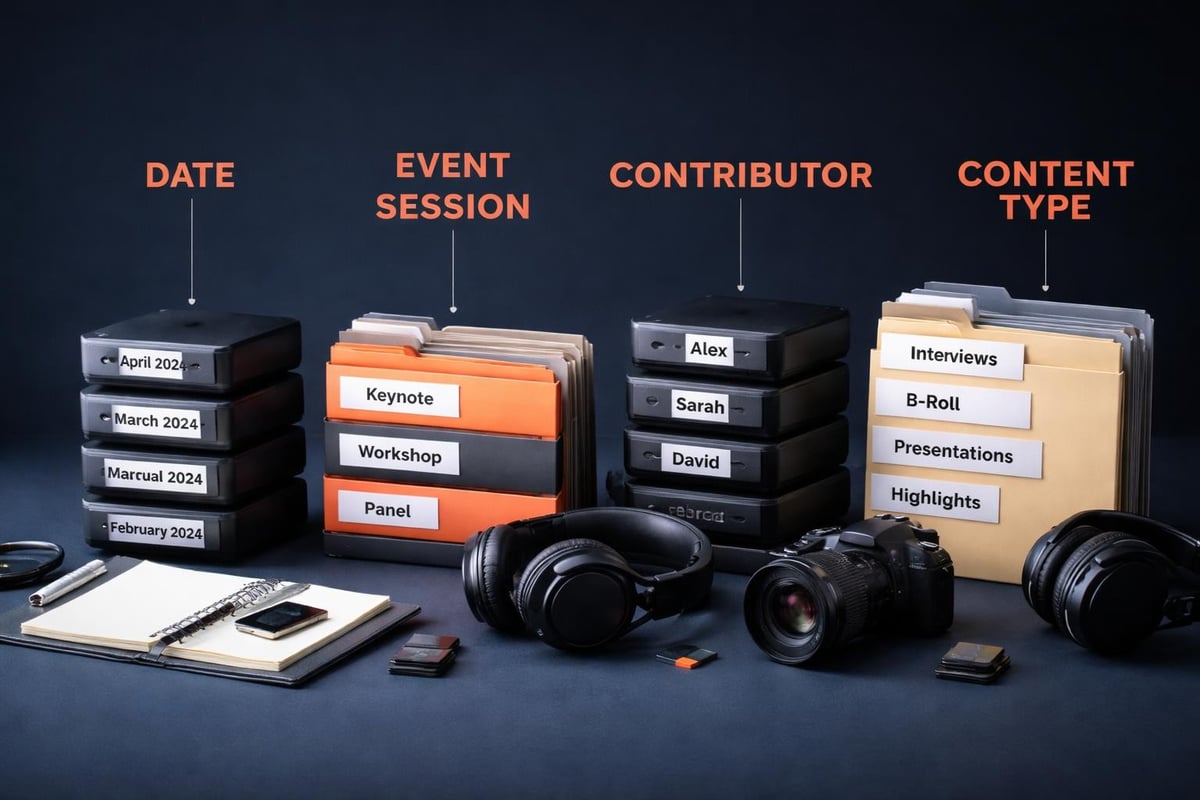 Video file organisation system