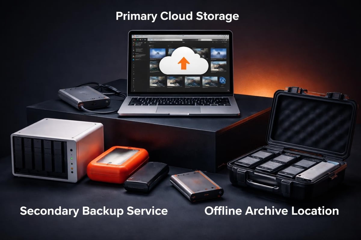 Backup redundancy system