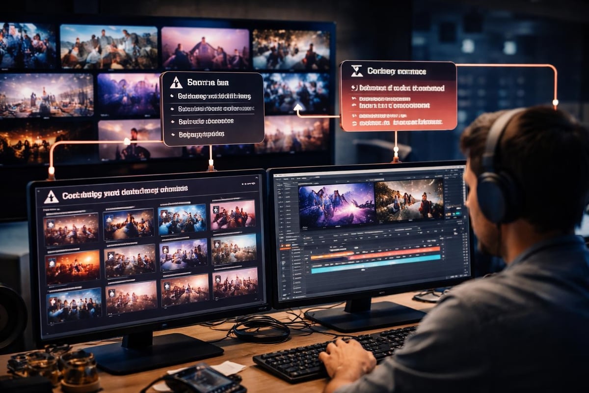 Content curation workflow