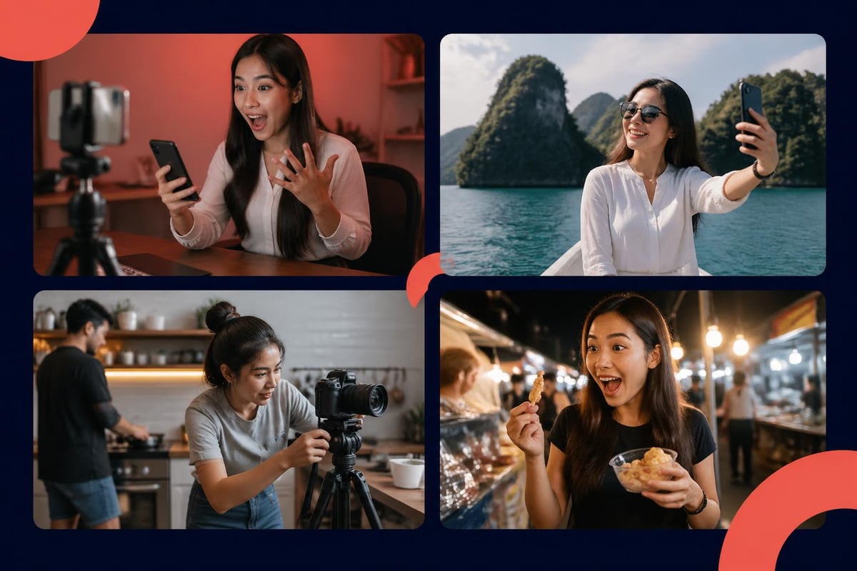 Story vlog content types