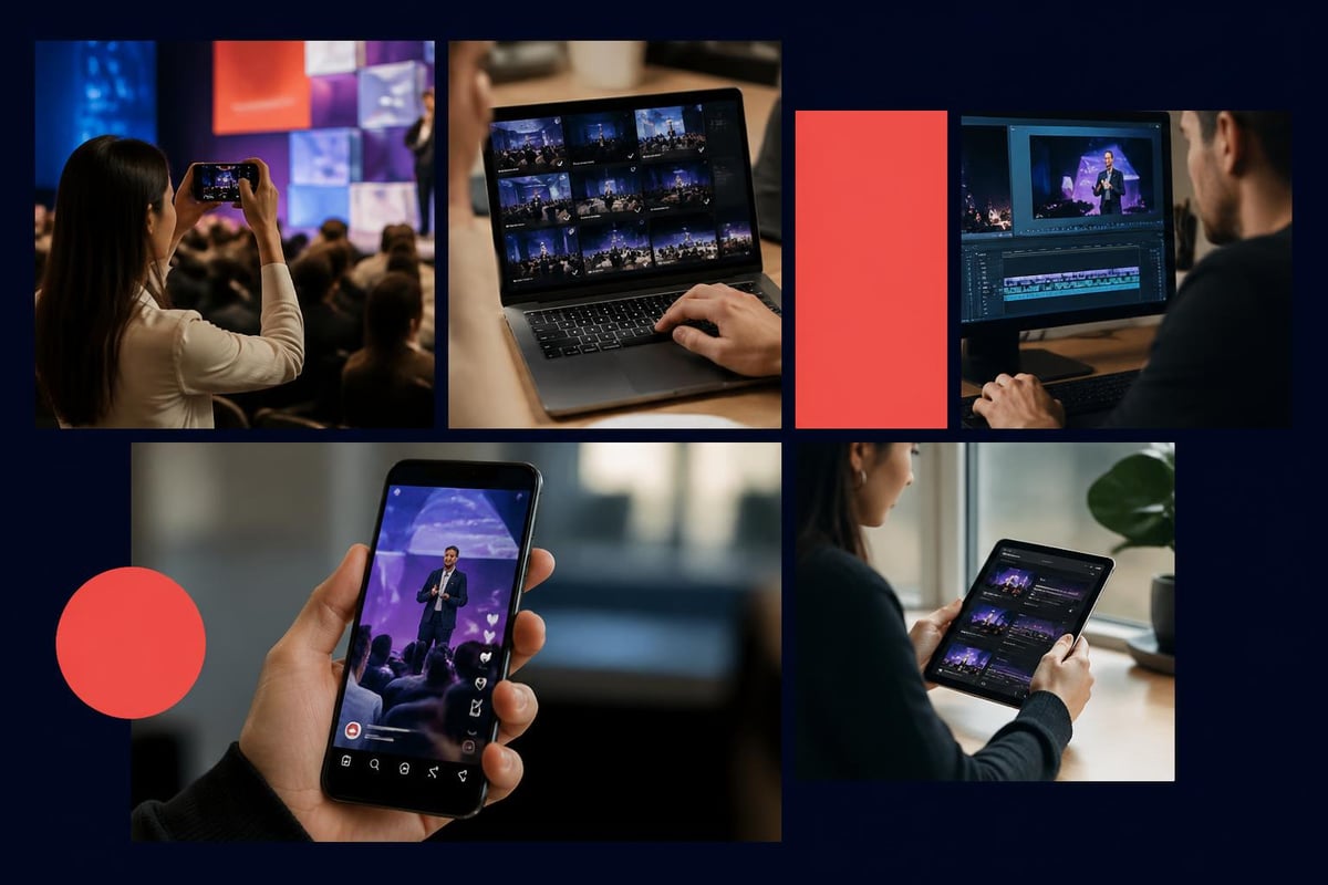 Video content curation workflow