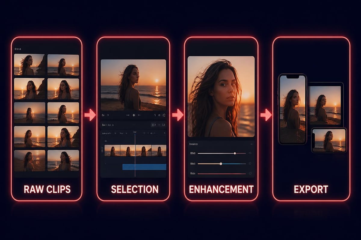 Video editing workflow