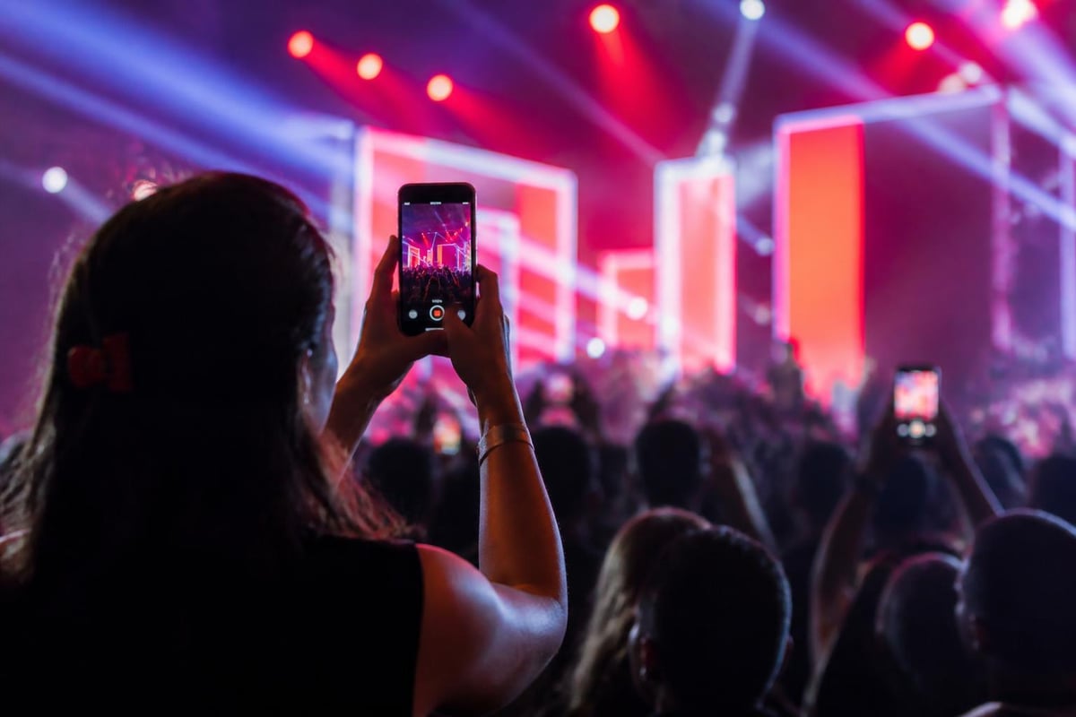 Event content workflow