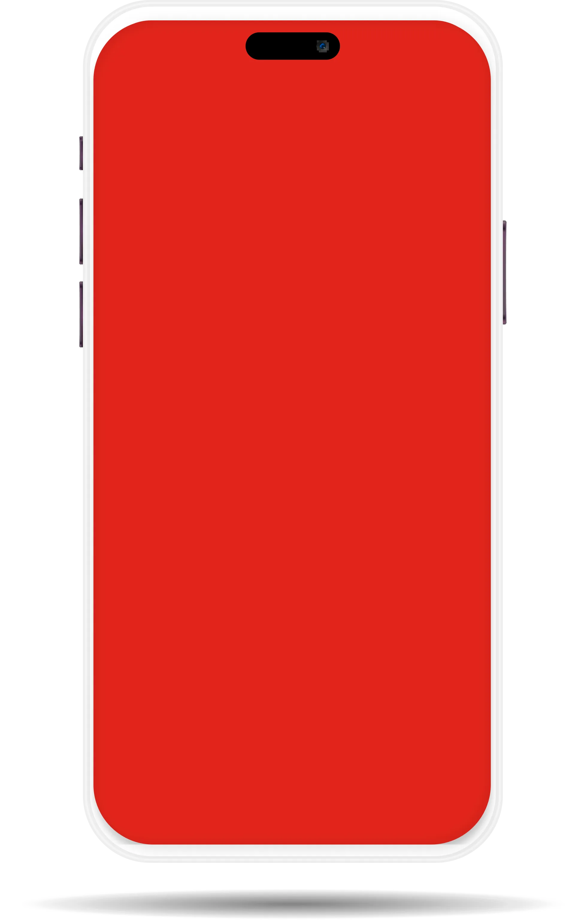 A red phone picture used as a background for the text
