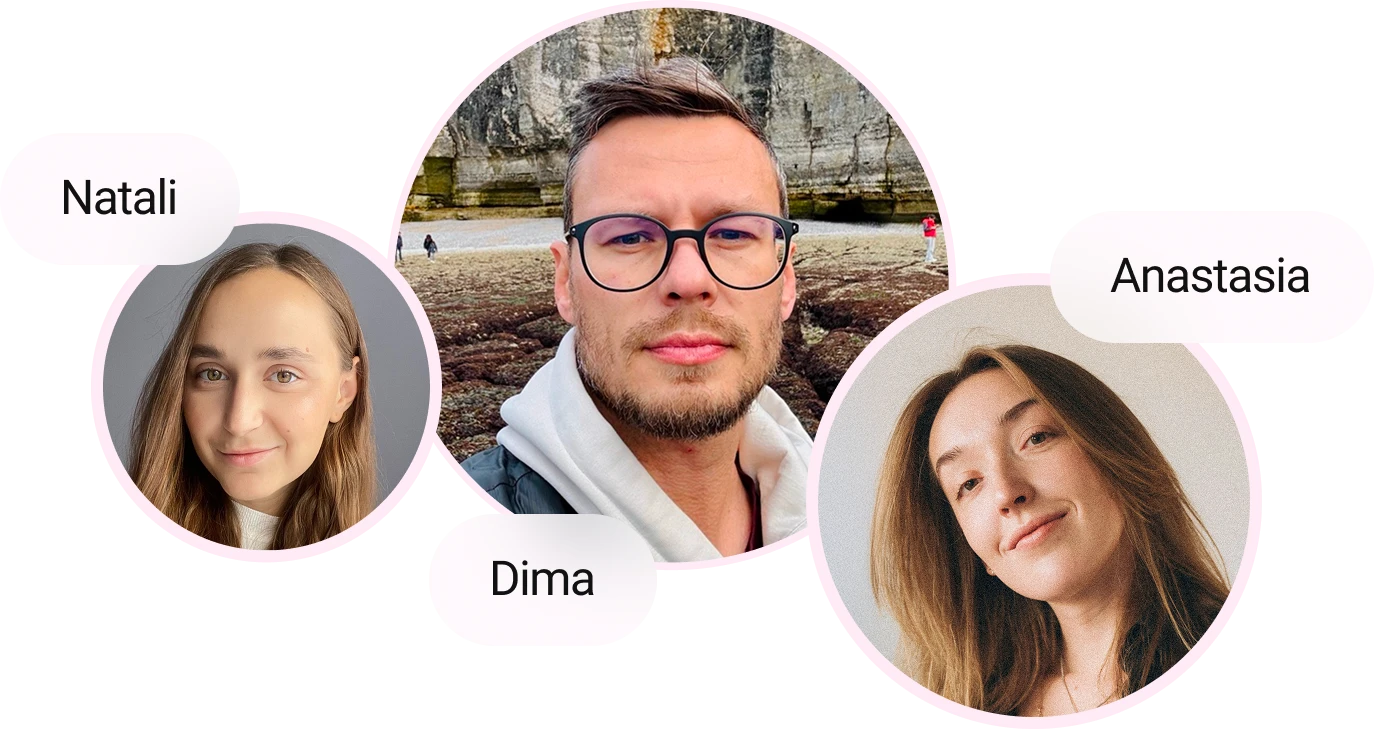 Sigma Software Design team — creative professionals working on UX/UI and branding projects.