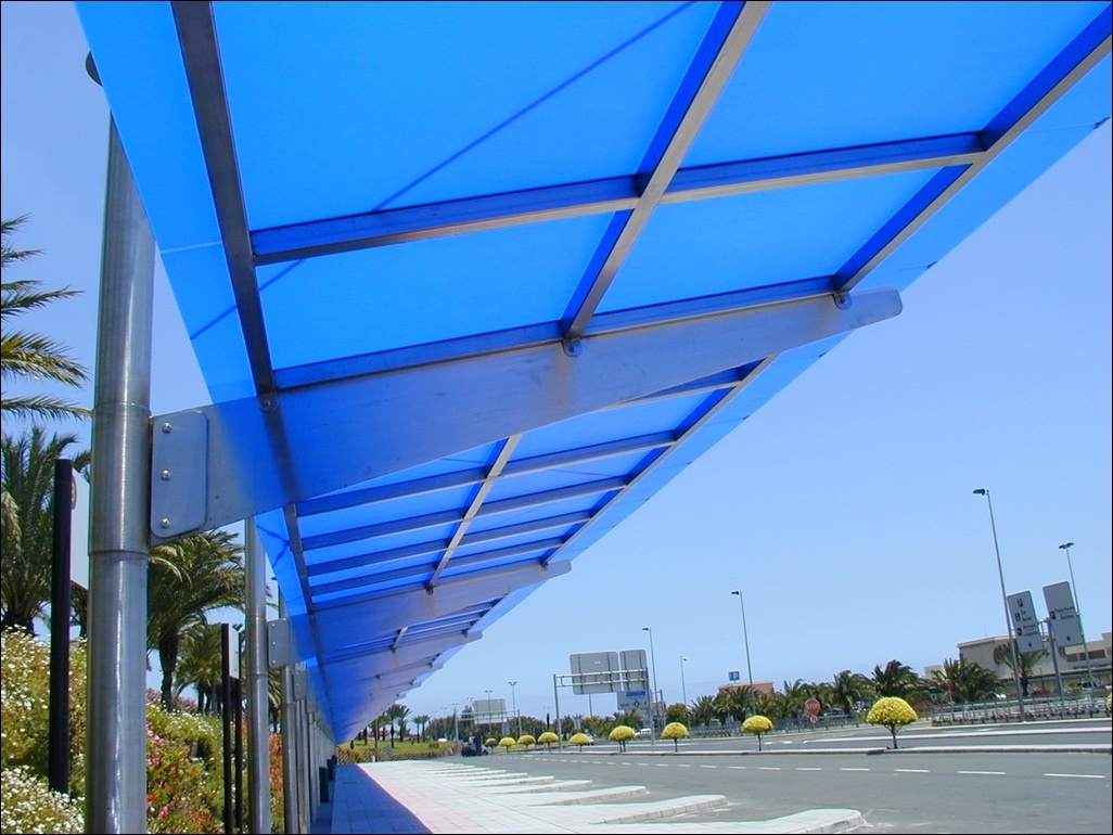 Policril - Obra Privada - Marquesina-Las Palmas