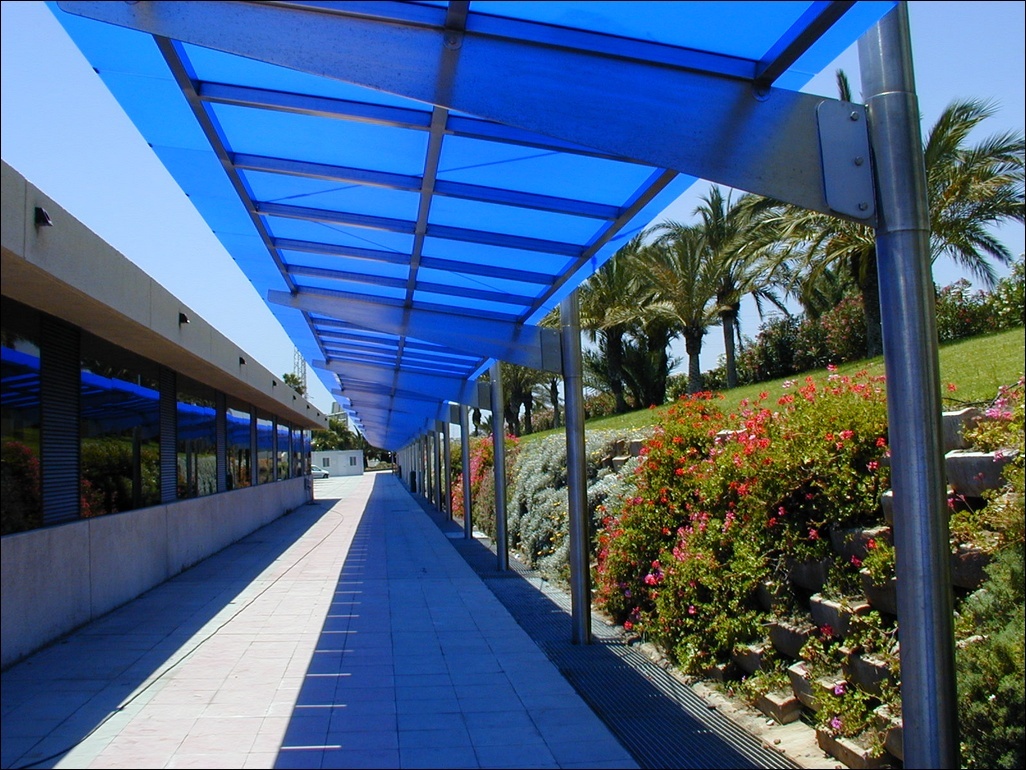 Policril - Obra Privada - Marquesina-Las Palmas