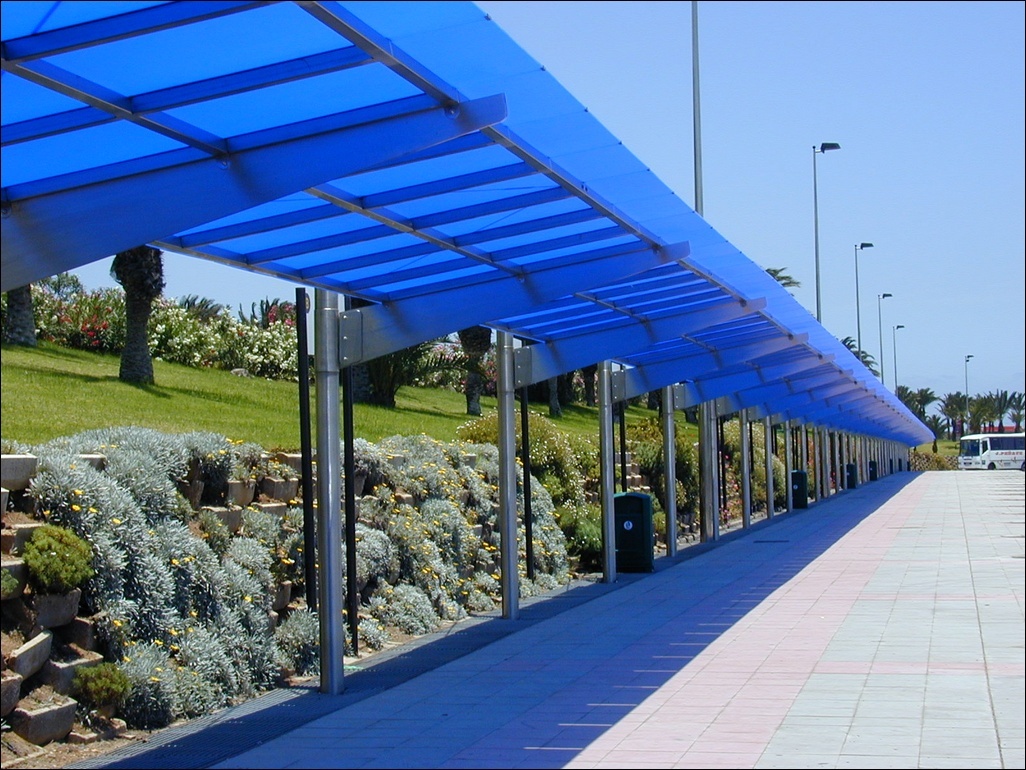 Policril - Obra Privada - Marquesina-Las Palmas