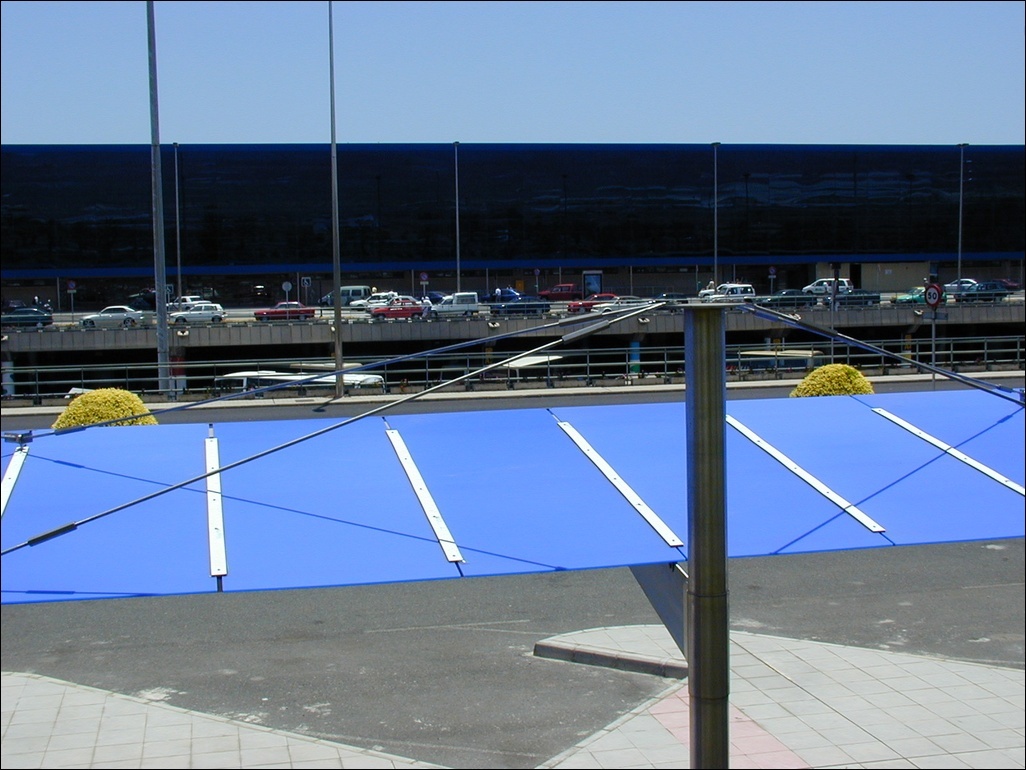 Policril - Obra Privada - Marquesina-Las Palmas