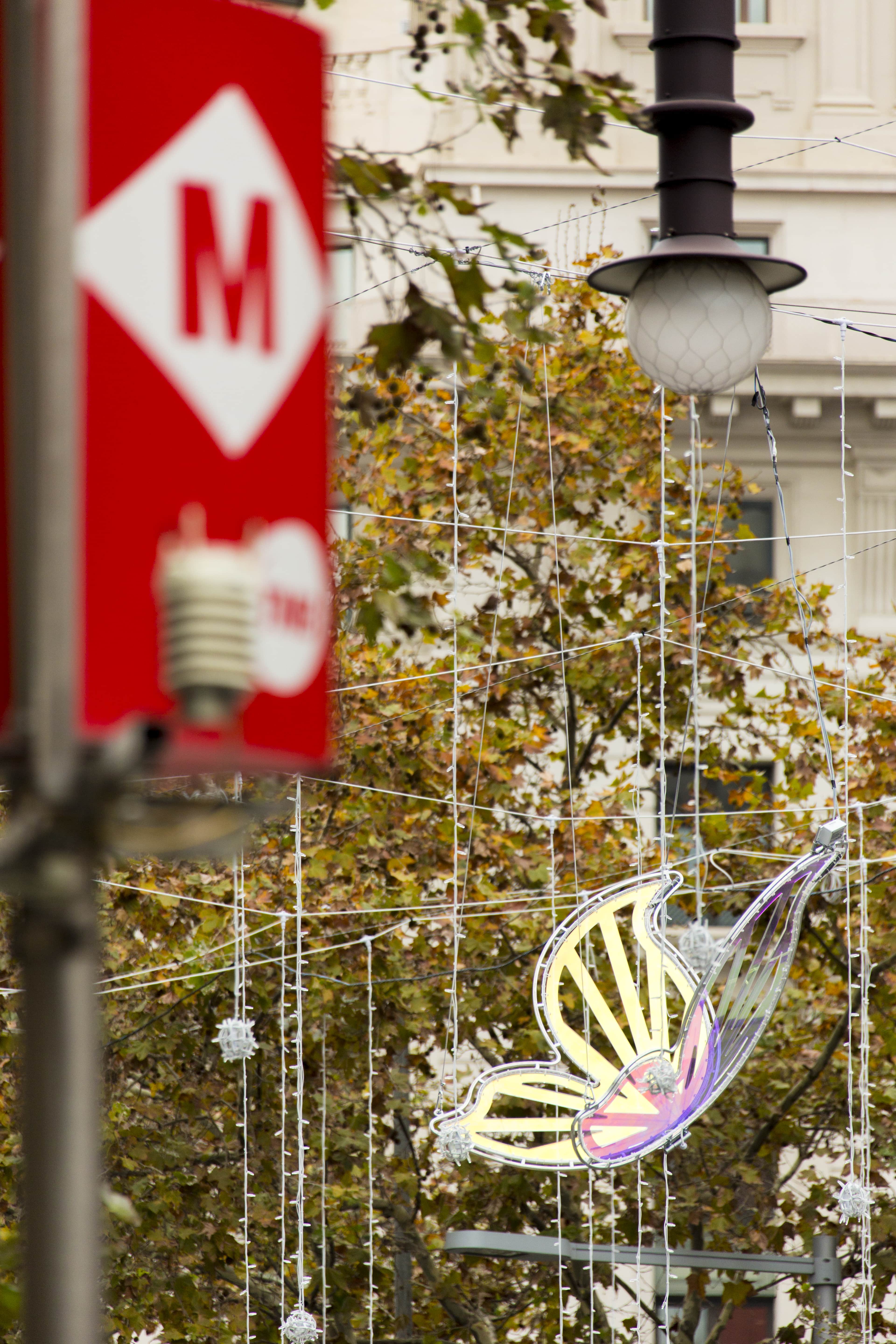 Policril - Arte - Mariposas-Passeig de Gràcia-Barcelona
