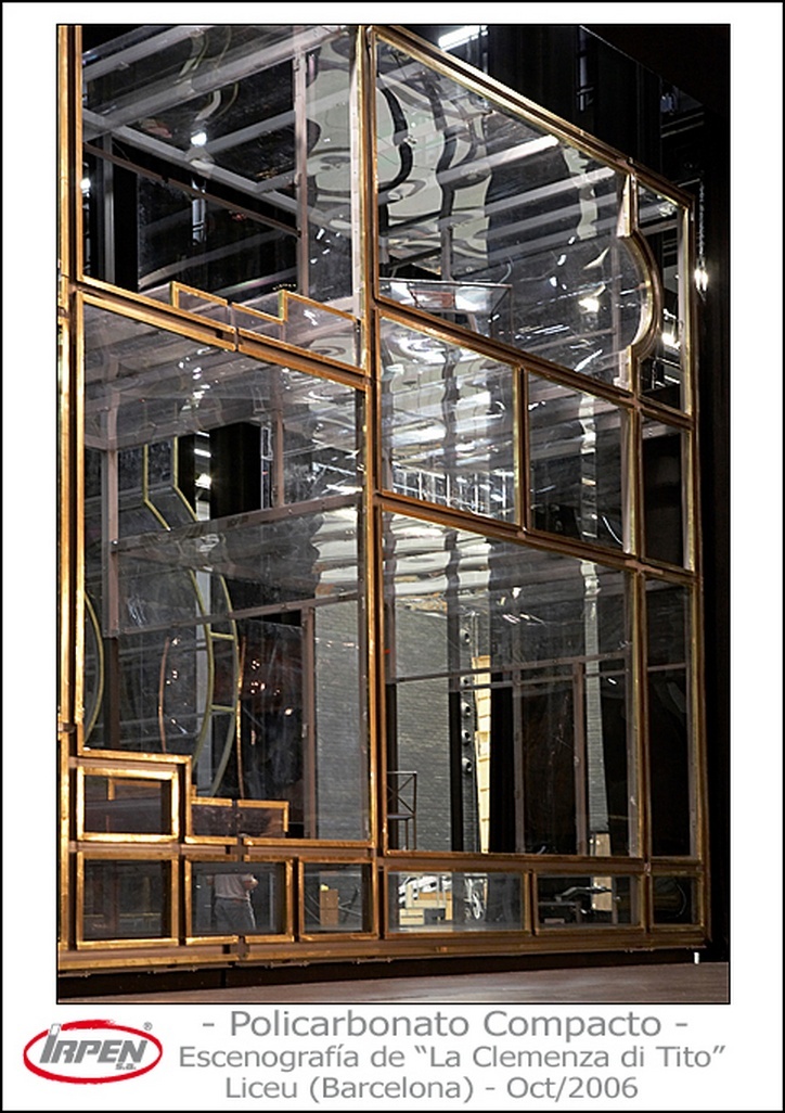 Policarbonato Compacto - Interiorismo/Decoración - Liceu-La clemenza di Tito (Barcelona)