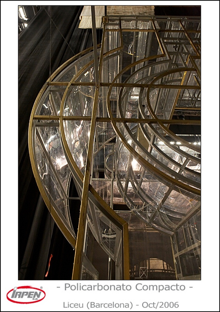 Policarbonato Compacto - Interiorismo/Decoración - Liceu-La clemenza di Tito (Barcelona)