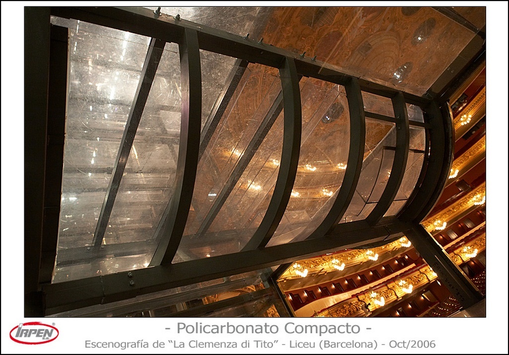 Policarbonato Compacto - Interiorismo/Decoración - Liceu-La clemenza di Tito (Barcelona)