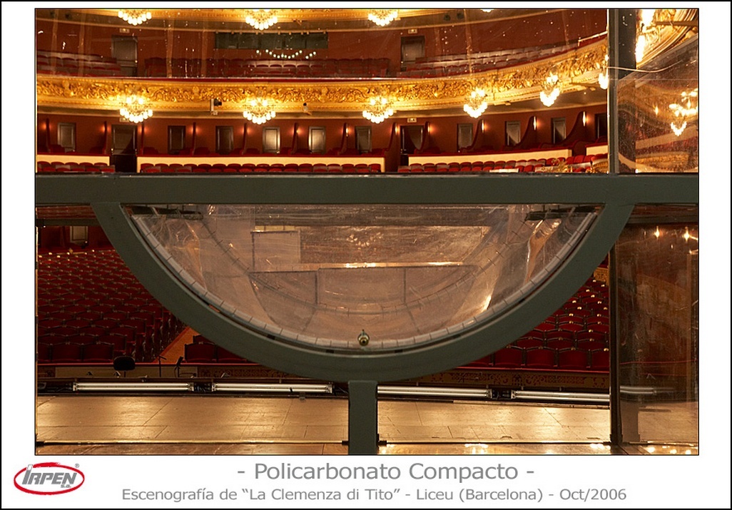 Policarbonato Compacto - Interiorismo/Decoración - Liceu-La clemenza di Tito (Barcelona)