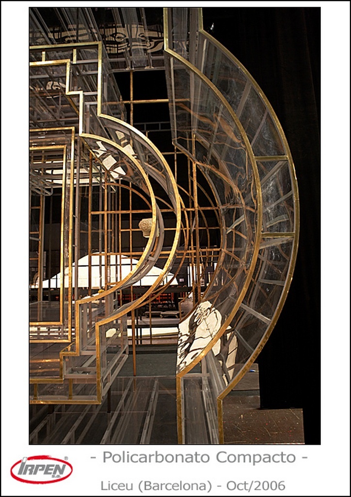 Policarbonato Compacto - Interiorismo/Decoración - Liceu-La clemenza di Tito (Barcelona)
