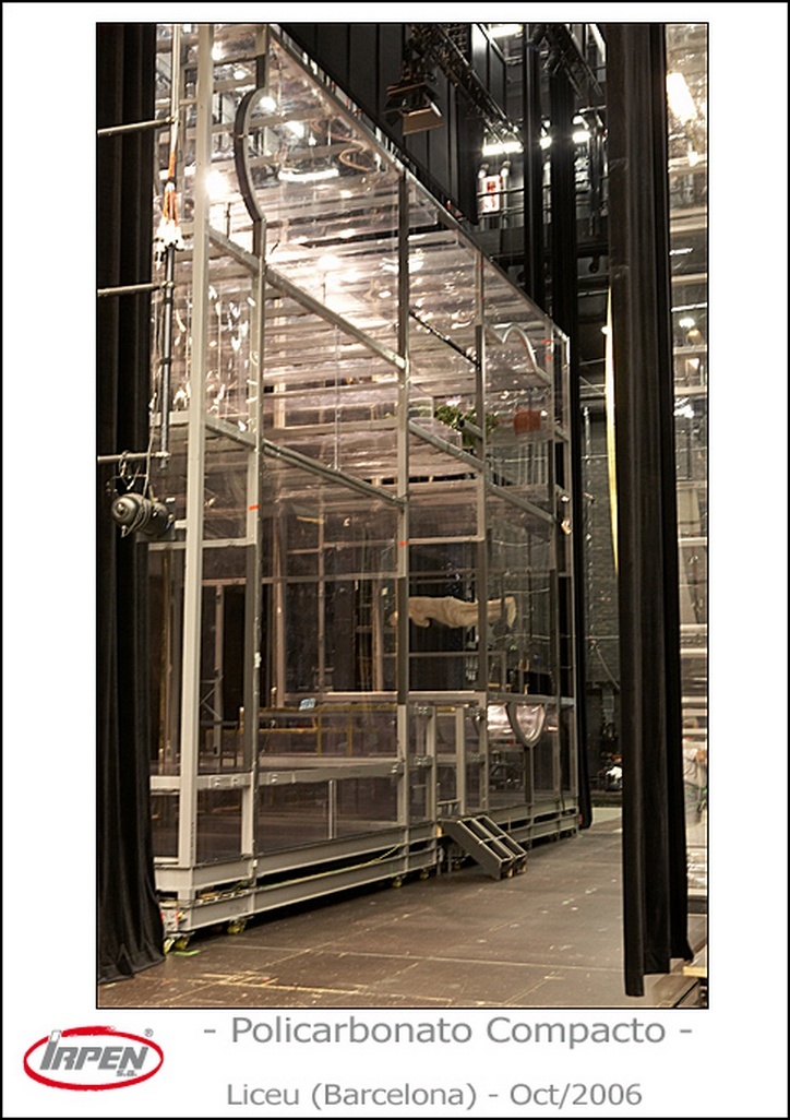 Policarbonato Compacto - Interiorismo/Decoración - Liceu-La clemenza di Tito (Barcelona)