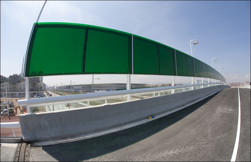 Policarbonato Compacto - Obra Pública - Pont de Sant Lluc-Badalona